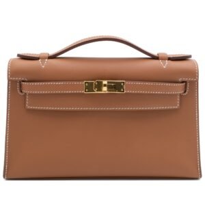 Gold Swift Kelly Pochette Gold Hardware, 2024