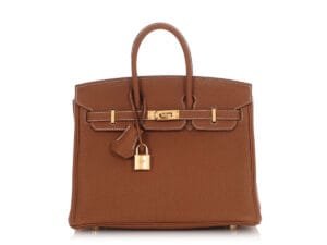 Gold Togo Birkin 25 Gold Hardware, 2019