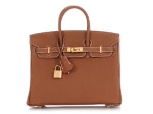 Gold Togo Birkin 25 Gold Hardware, 2023