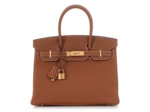 Gold Togo Birkin 30 Gold Hardware, 2022