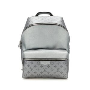 Grey Monogram Coated Canvas Taigarama Grey Discovery Backpack PM Silver Hardware, 2021