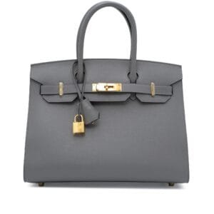 Gris Meyer Madame Birkin 30 Sellier Gold Hardware, 2024