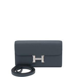 Gris Misty Evercolor Constance-To-Go Wallet Palladium Hardware, 2024