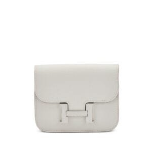 Gris Pale Epsom Constance Slim Palladium Hardware, 2023