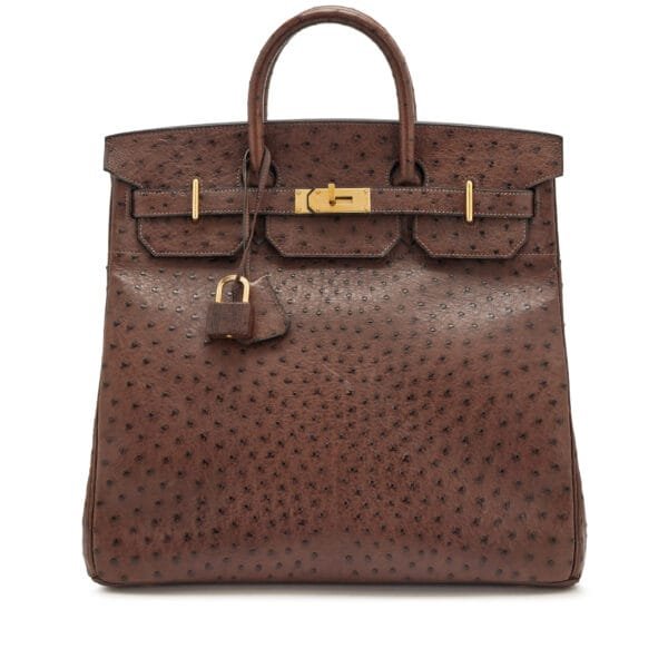 Havane Ostrich HAC Haut à Courroies Birkin 40 Gold Hardware, 2006