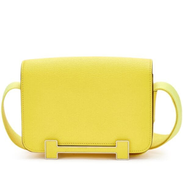 Jaune Citron Chèvre Mysore Geta Palladium Hardware, 2022