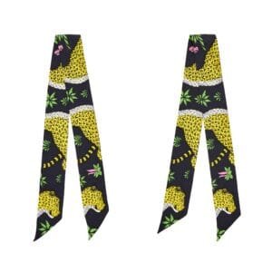 Les Leopards Twilly Scarves