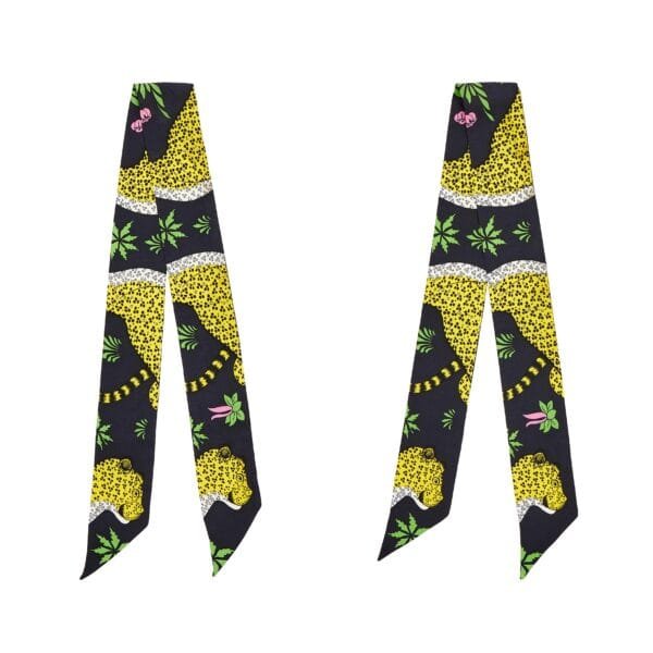 Les Leopards Twilly Scarves