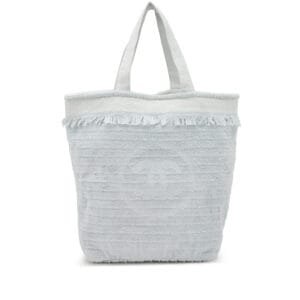 Light Grey Terry Cotton CC Beach Tote, 2018