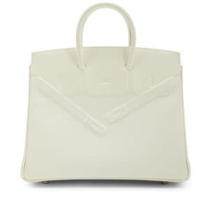 Limited Edition Nata Shadow Birkin 25 Palladium Hardware, 2023