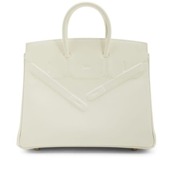 Limited Edition Nata Shadow Birkin 25 Palladium Hardware, 2023