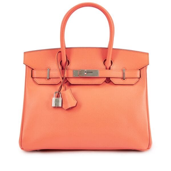 Mango Epsom Birkin 30 Palladium Hardware, 2012