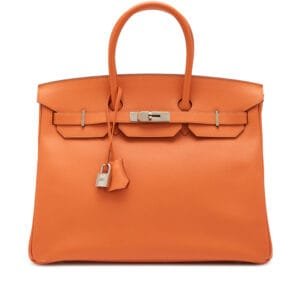 Mango Epsom Birkin 35 Palladium Hardware, 2012