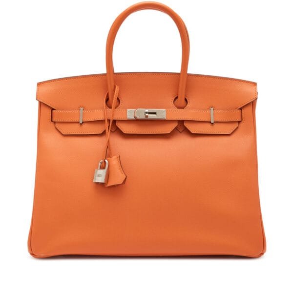 Mango Epsom Birkin 35 Palladium Hardware, 2012