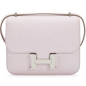 Mauve Pale Chèvre Mysore Constance 18 Palladium Hardware, 2024