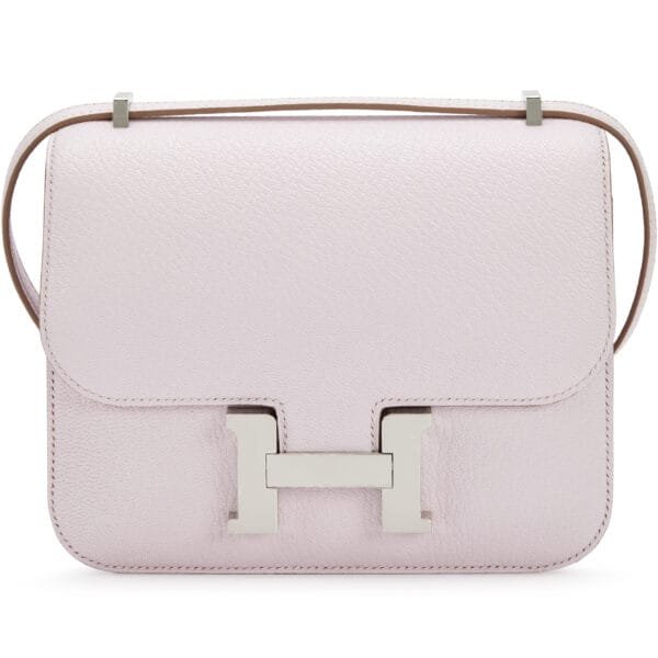 Mauve Pale Chèvre Mysore Constance 18 Palladium Hardware, 2024