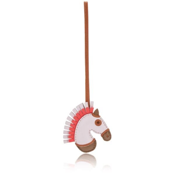 Mauve Pale, Etoupe, Gold and Rose Texas Milo Lambskin Geegee Charm, 2023