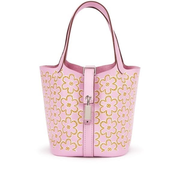 Mauve Sylvestre Swift Lucky Daisy Micro Picotin Lock 14 Palladium Hardware, 2022