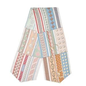 Max Colliers de Chiens Silk Muffler Scarf