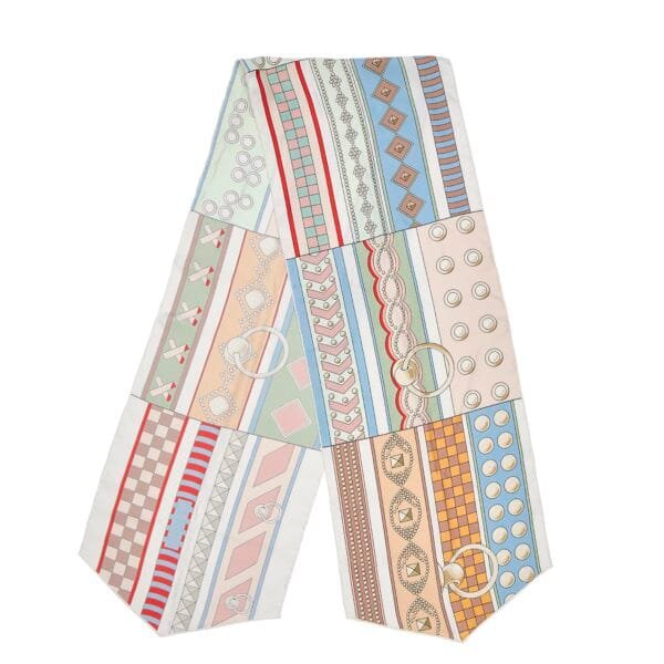 Max Colliers de Chiens Silk Muffler Scarf