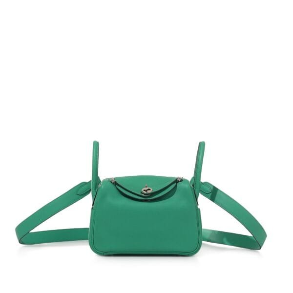 Menthe and Vert Bosphore Swift Verso Mini Lindy 20 Palladium Hardware, 2021