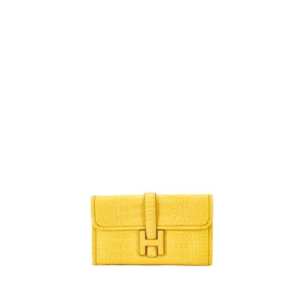 Mimosa Matte Alligator Jige Duo Clutch, 2013