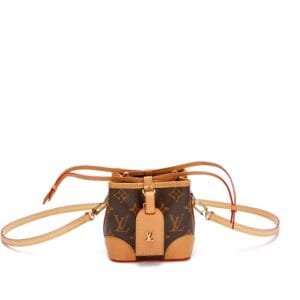 Monogram Coated Canvas Nano Noé Gold Hardware, 2020