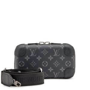 Monogram Eclipse Horizon Clutch Silver Hardware, 2022