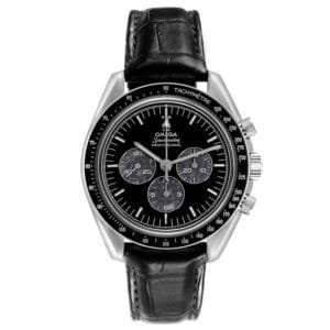 Omega Speedmaster Meteorite Subdials (Reference 311.93.42.30.99.001). A platinum automatic wristwatch with chronograph. 2022