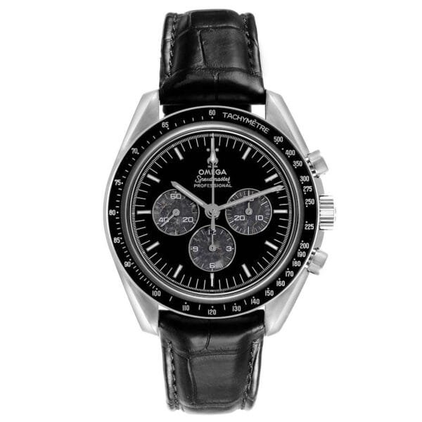 Omega Speedmaster Meteorite Subdials (Reference 311.93.42.30.99.001). A platinum automatic wristwatch with chronograph. 2022