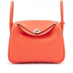 Orange Field Evercolor Lindy 26 Palladium Hardware, 2024