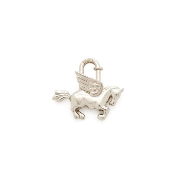 Palladium Plated Pegasus Cadena Lock Charm, 1993