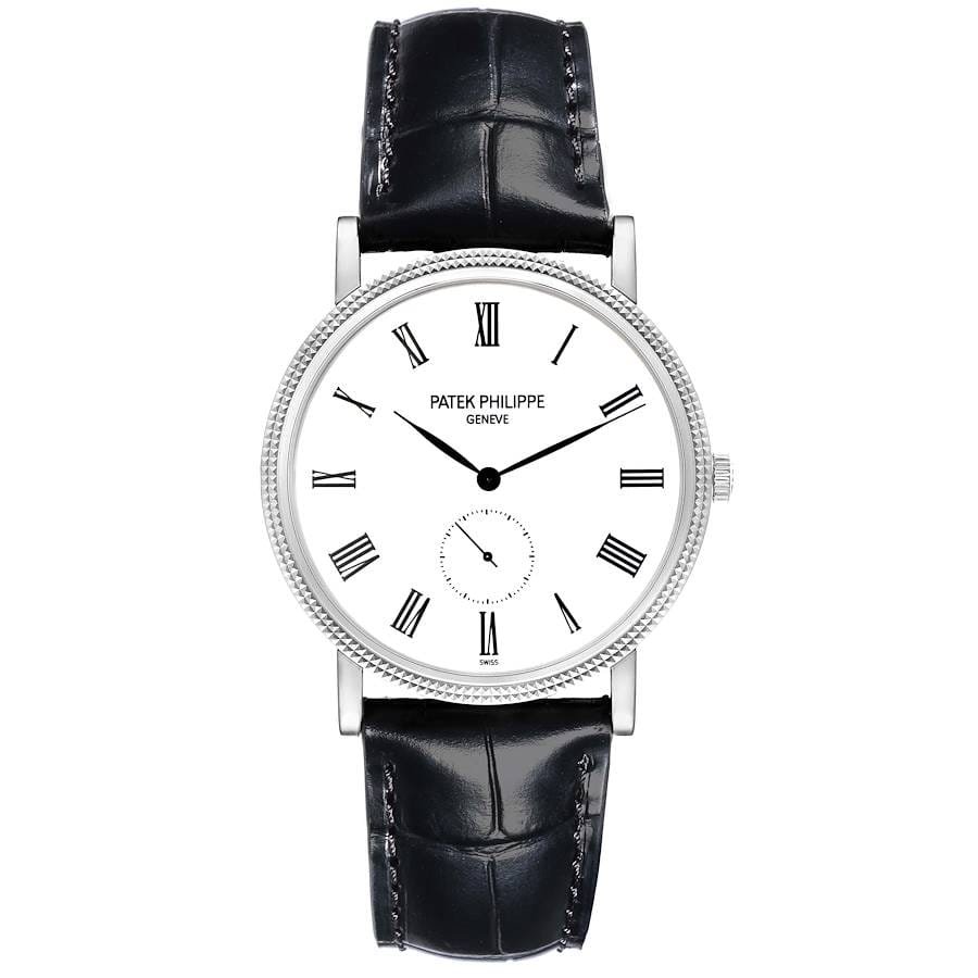 Patek Philippe Calatrava (Reference 5119G-001). A white gold manual wristwatch.