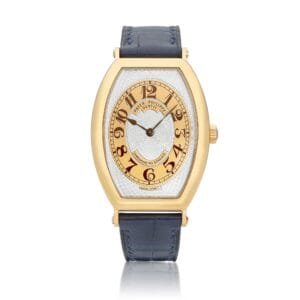 Patek Philippe Gondolo (Reference 5098R). A rose gold manual wind wristwatch.