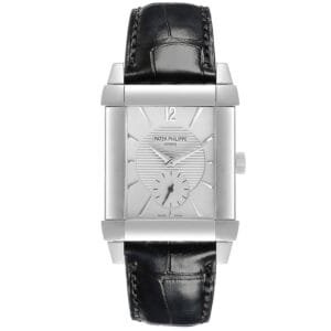 Patek Philippe Gondolo (Reference 5111G-001). A white gold manual wind wristwatch.