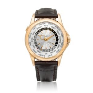 Patek Philippe Worldtime (Reference 5130) A pink gold automatic wristwatch. circa 2014