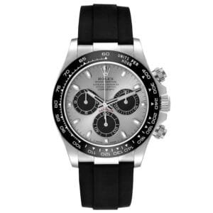 Rolex Cosmograph Daytona (Reference 116519). A white gold automatic wristwatch with chronograph. 2019