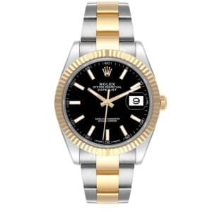Rolex Datejust (Reference 126333). A yellow gold stainless steel automatic wristwatch with date. 2016