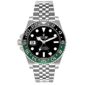 Rolex GMT-Master II Sprite (Reference 126720). A stainless steel automatic wristwatch with date.