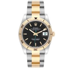 Rolex Turnograph Japan Limited Edition (Reference 116263). A yellow gold stainless steel automatic wristwatch with date. 2010-2011