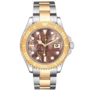 Rolex Yacht-Master (Reference 16623). A yellow gold stainless steel automatic wristwatch with date. 2009-2010