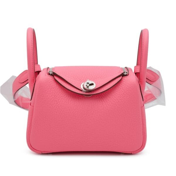 Rose Azalee Clemence Mini Lindy II Palladium Hardware, 2024