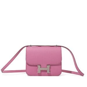 Rose Confetti Epsom Mini Constance 18 Palladium Hardware, 2021