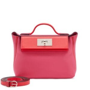 Rose Mexico and Rouge De Coeur Evercolor and Swift Mini 24/24 21 Bag Palladium Hardware, 2021