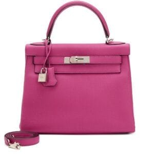 Rose Pourpre Togo Retourne Kelly 28 Palladium Hardware, 2018