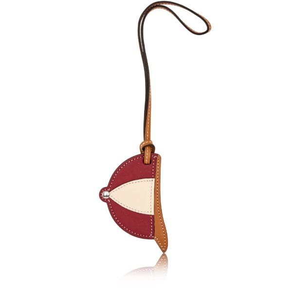 Rouge and Craie Barenia Riding Hat Bombe Bag Charm