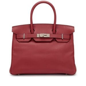 Rouge H Swift Birkin 30 Palladium Hardware, 2019