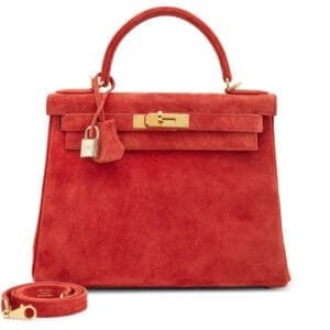 Rouge Vif Doblis Retourne Kelly 28 Gold Hardware, 2004