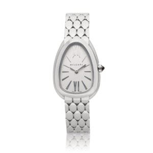 Serpenti Seduttori Reference 103141, a stainless steel quartz wristwatch with bracelet