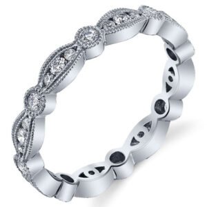 Stackable Carousel Diamond Eternity Ring